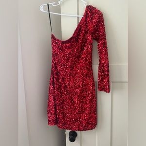 Sherri Hill Sequin Homecoming Dress